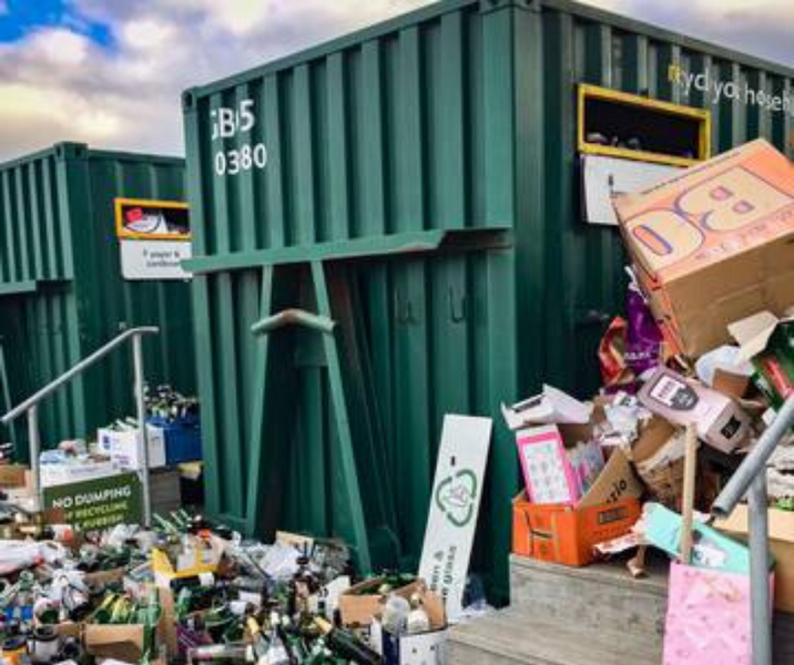 Rubbish Dumping Jeopardises Future Of Recycling Depot